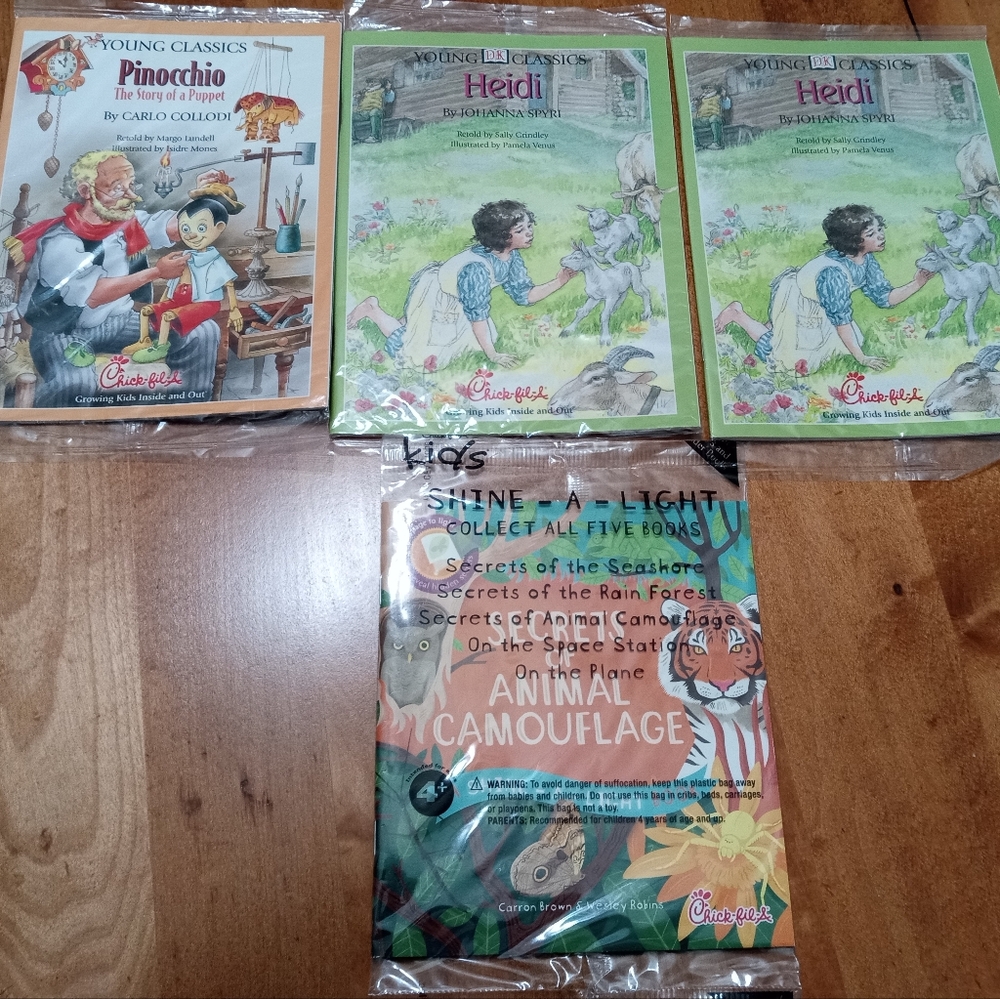 Chick-Fil-A books unopened